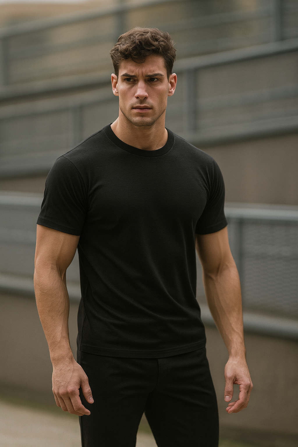 CORE Timeless Tee — Premium Label-Free Crew
