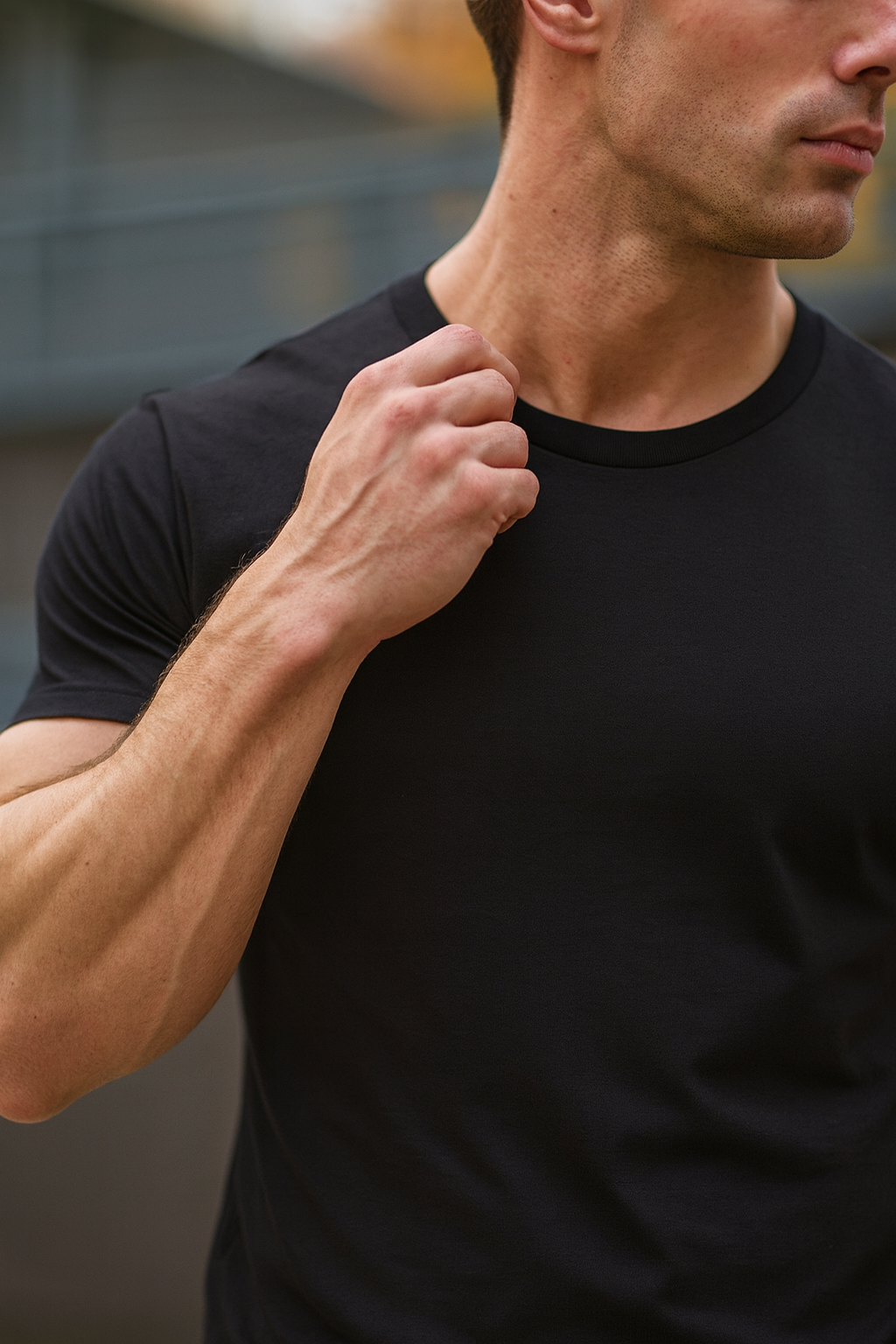 CORE Timeless Tee — Premium Label-Free Crew