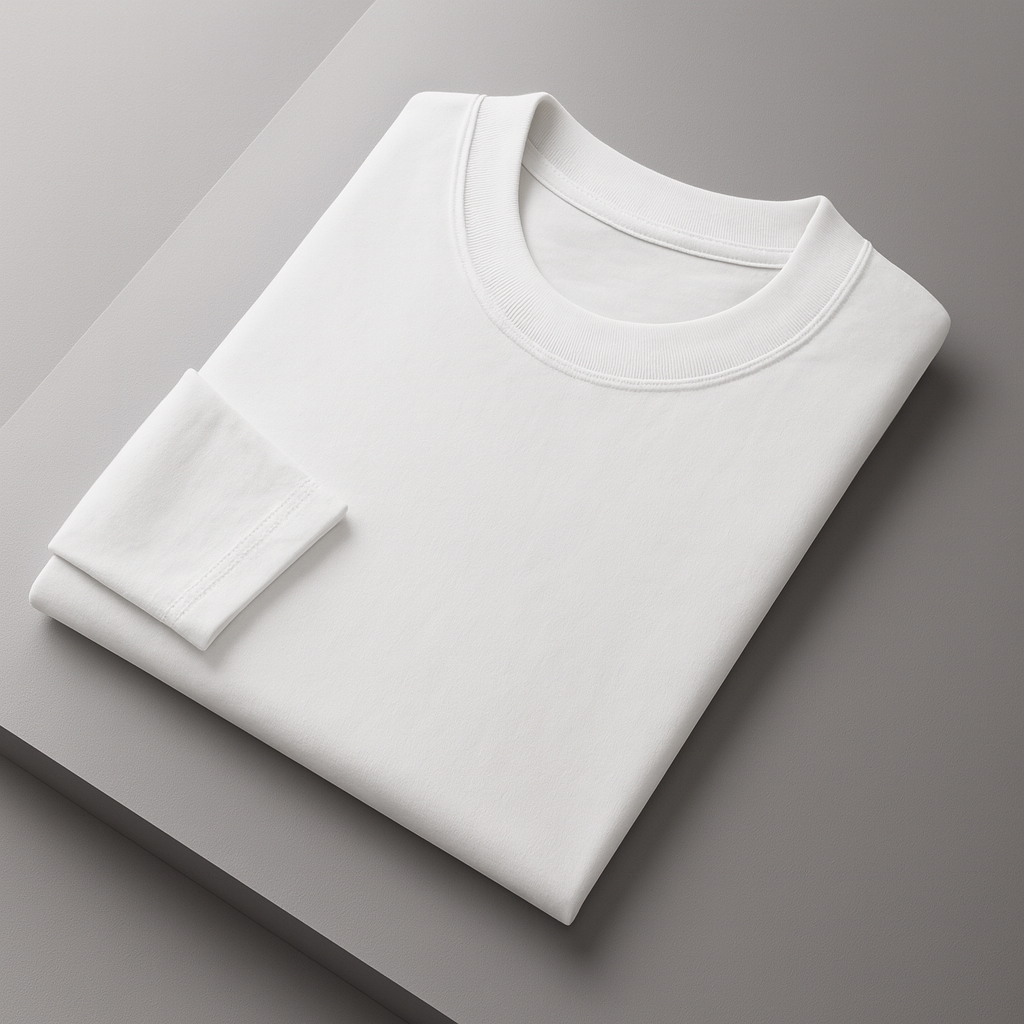 CORE Timeless Tee — Premium Label-Free Crew