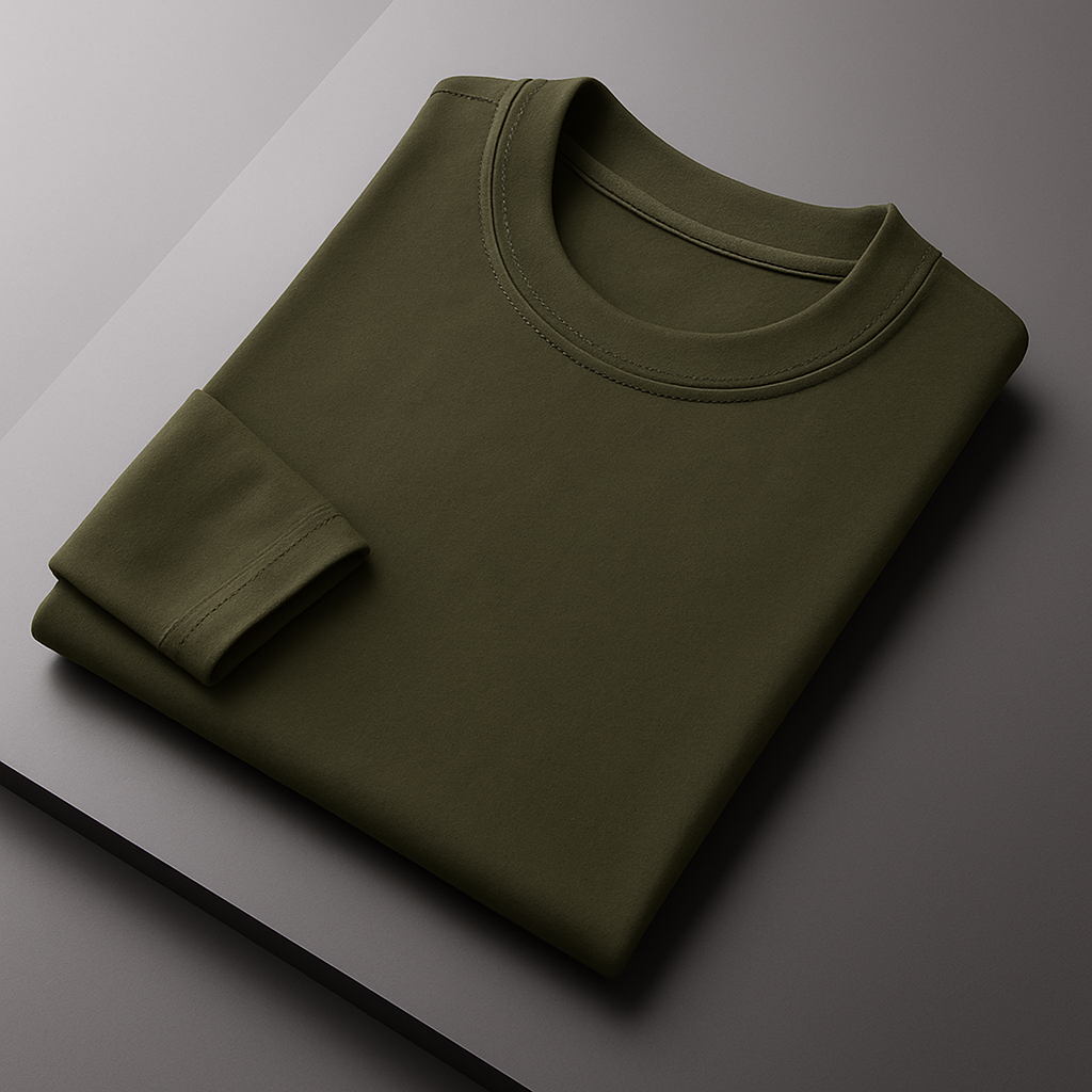 CORE Timeless Tee — Premium Label-Free Crew
