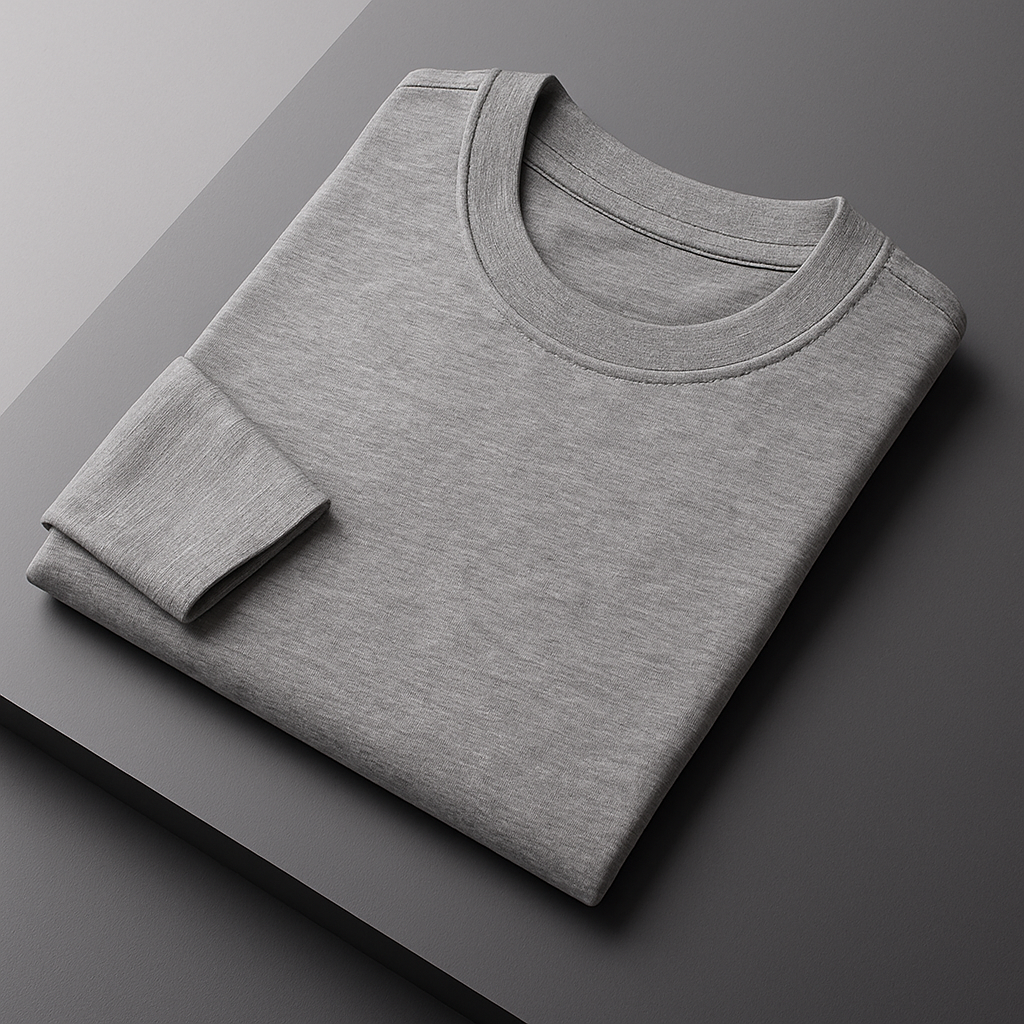 CORE Timeless Tee — Premium Label-Free Crew